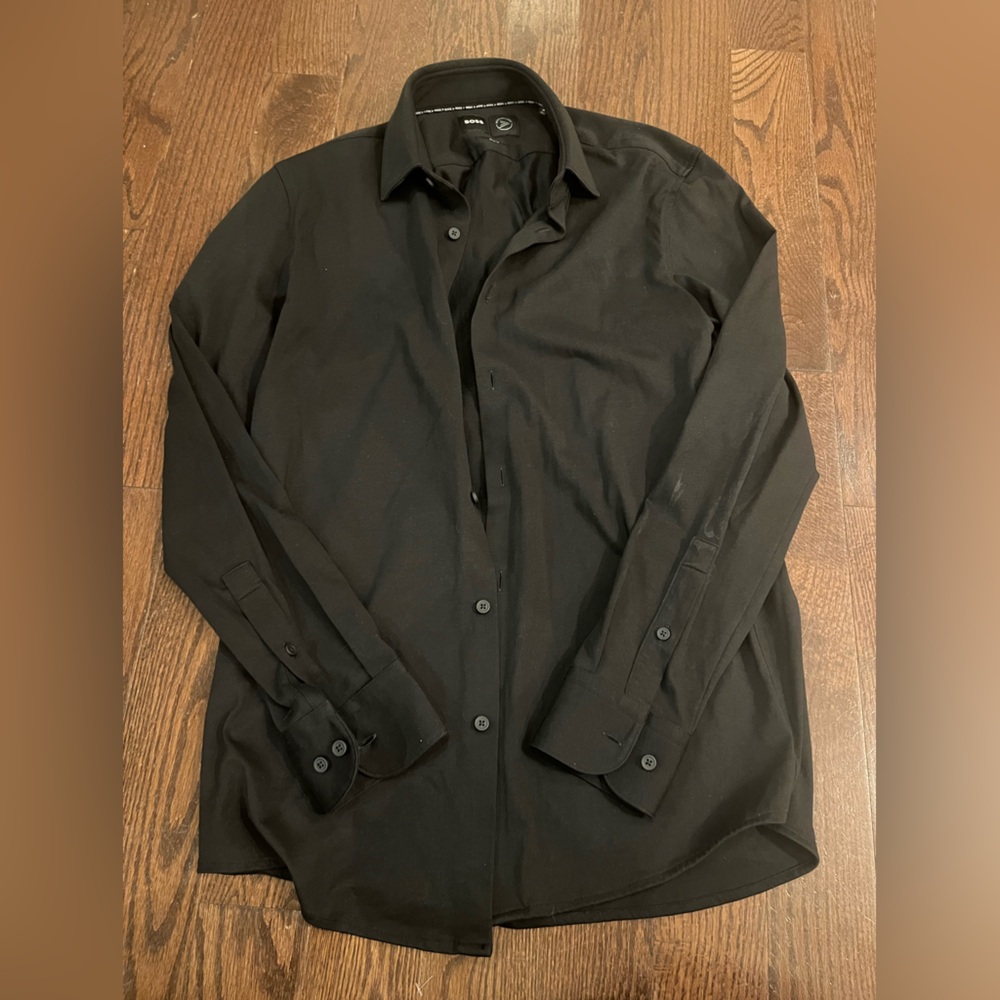 Hugo Boss Performance Black Shirt